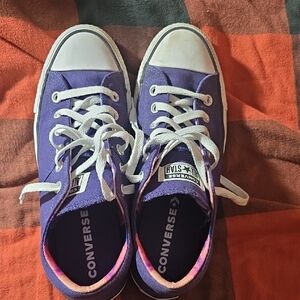Converse Womens Purple Sneakers